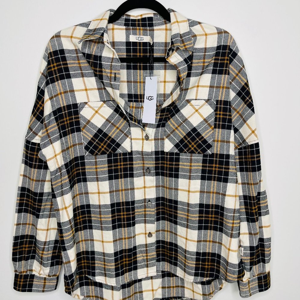 UGG Plaid Button Down